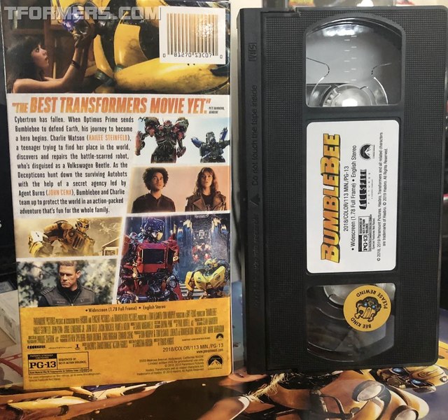 Rocking 80s Style Limited Edition Vhs Bumblebee Trailer Rolls Out  (3 of 3)